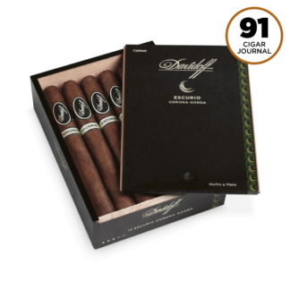 A box of davidoff 's best selling cigars.