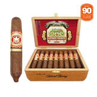 A box of arturo fuente gran reserva cigars.