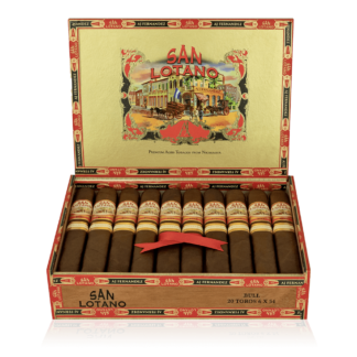 A box of cigars with the words san lobardo on it.