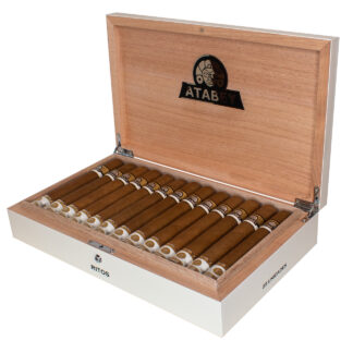 A box of cigar sitting on top of a table.