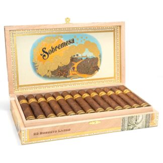 A box of cigars with the word " sorrento " on it.